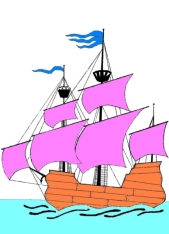 Корабль с парусами для детей рисунок (58 фото) - красивые картинки и HD фото
